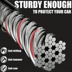 Universal Steering Wheel Lock Anti Theft Car Security Lock Heavy Duty for Cars SUVs & Trucks