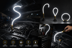 Bendable Magnetic Work Lamp | USB Rechargeable Task Light for Garage, Auto Repair & DIY