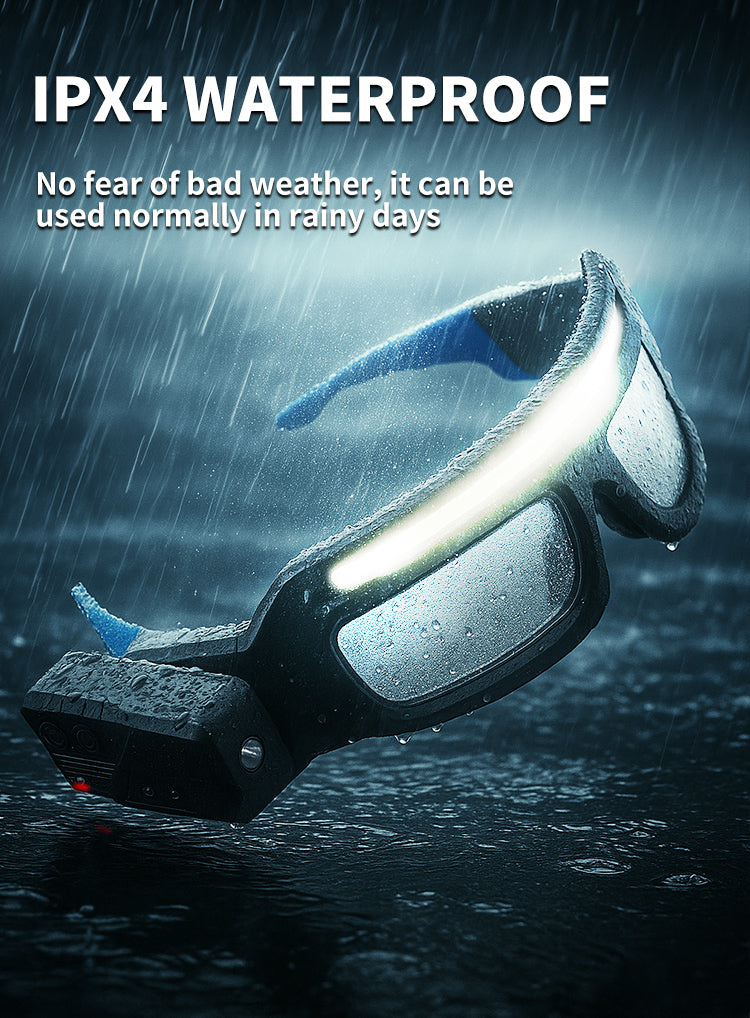 LED Work Light Safety Glasses | Rechargeable Hands-Free Task Light