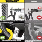 Universal Steering Wheel Lock Anti Theft Car Security Lock Heavy Duty for Cars SUVs & Trucks