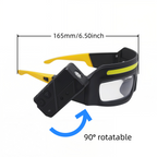 LED Work Light Safety Glasses | Rechargeable Hands-Free Task Light