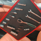 Magnetic Tool Organizer Mat | Heavy-Duty Flexible Magnetic Work Mat for Mechanics, Garage, Auto Repair & DIY