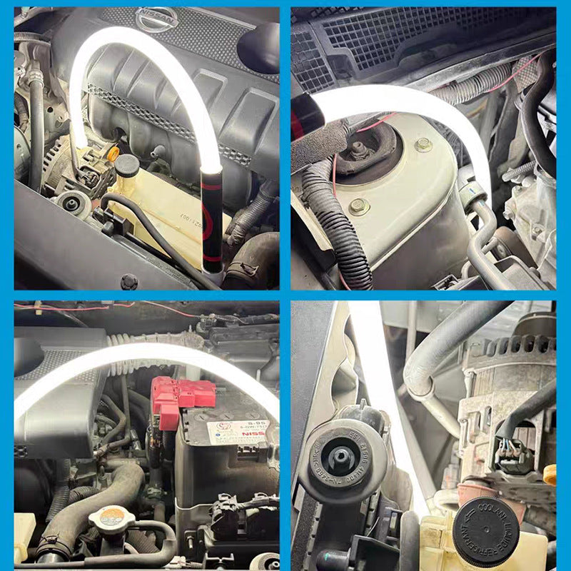 Bendable Magnetic Work Lamp | USB Rechargeable Task Light for Garage, Auto Repair & DIY