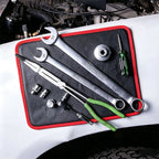 Magnetic Tool Organizer Mat | Heavy-Duty Flexible Magnetic Work Mat for Mechanics, Garage, Auto Repair & DIY