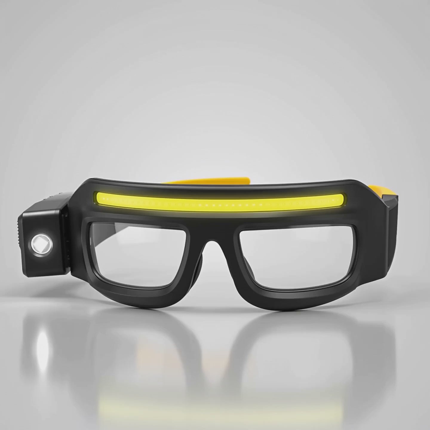 LED Work Light Safety Glasses | Rechargeable Hands-Free Task Light