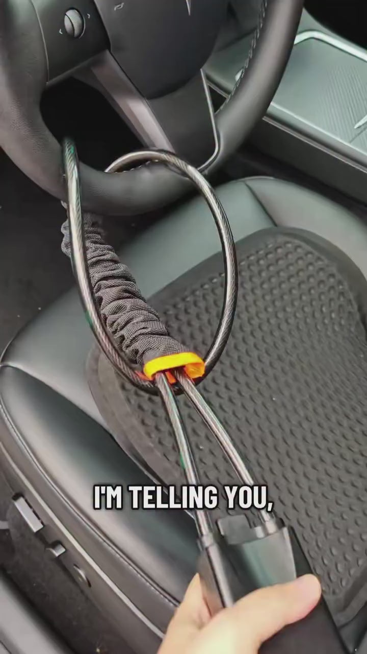Universal Steering Wheel Lock Anti Theft Car Security Lock Heavy Duty for Cars SUVs & Trucks